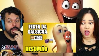 Festa Da Salsicha Uma Animação NADA Infantil A História em 1 Vídeo  REACT [upl. by Imugem]