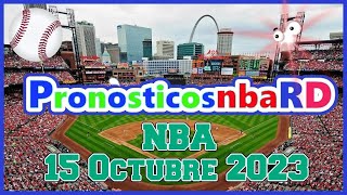 Pronósticos pretemporada NBA 15 Octubre 2023 [upl. by Heaps]