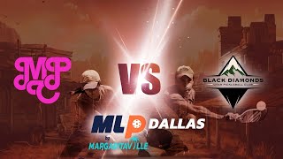 MLP Dallas 2023  Miami Pickleball Club VS Utah Black Diamonds [upl. by Sexela]