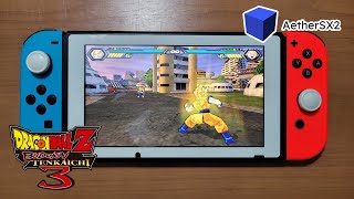 Dragon Ball Z Budokai Tenkaichi 3 on Nintendo Switch  AetherSX2 [upl. by Gulick]