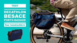 Sac vélo BESACE 500 ELOPS de DÉCATHLON test avis amp review [upl. by Midan]