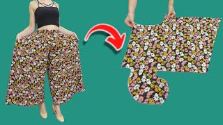 How to sew womens trousers with pockets for all figures for 30 minutes [upl. by Nalak627]