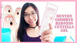 Review Benton Goodbye Redness Centella Gel SUPERSKINBABY [upl. by Einnaffit]