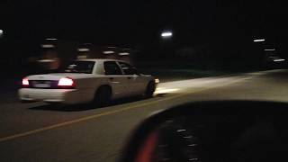 Crown Vic Exhaust Muffler Delete Flyby [upl. by Tamah]