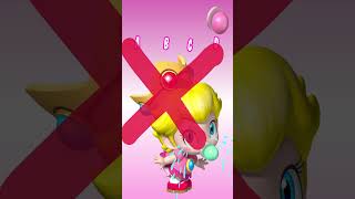 Schnuller for Baby Peach creative bowser peach supermario mariobros shorts art viral [upl. by Mokas959]