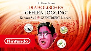 Dr Kawashimas diabolisches GehirnJogging Können Sie konzentriert bleiben – Trailer [upl. by Julian]