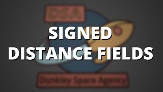 Glyphs shapes fonts signed distance fields [upl. by Ecined285]