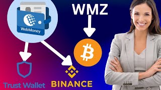 How to Transfer Money from Webmoney to Bitcoin WalletBinance Trust wallet Bitafrika etc [upl. by Spurgeon]