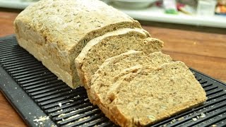 122 Vollkornbrot Körnerbrot Dinkel  selber machen  KanalELF  Rezepte [upl. by Dyana]