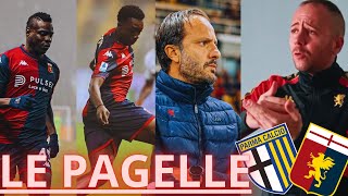 Parma  Genoa 01 PAGELLE GRATE FURIA EKHATOR RISCATTO ZANOLITHORSBY GILARDINO CI RIESCE [upl. by Dionne]