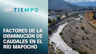 Calidad de agua en Río Mapocho empeoraría con deshielo de glaciares  CNN Tiempo [upl. by Hameean]