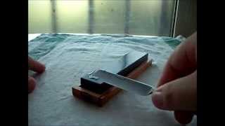 Echter Wasser Abziehstein  thuringian sharpening stone  part 3 [upl. by Jak161]