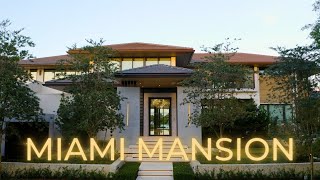 Tour a HighTech Luxury Mansion in Miami [upl. by Luamaj]