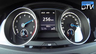 2015 Volkswagen Golf 7 R 300hp  0257 kmh acceleration 1080p [upl. by Kaylee181]