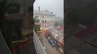 Rhim jhim ye sawan ☔️⛈️ shorts rain barish shortvideo ashortaday youtubeshorts ytshorts yt [upl. by Soilissav]