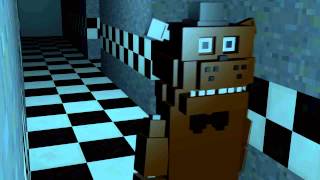 Preview Five Nights at Freddys 3 Song Die in a Fire Minecraft Animation Preview [upl. by Oibirot]