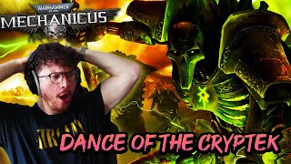 First Time Hearing quotDANCE OF THE CRYPTEKquot  Warhammer 40000 Mechanicus OST REACTION [upl. by Issak]