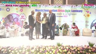 Merck Foundation CEO acknowledges Tata Memorial Centre [upl. by Graves]