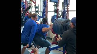 600 lb Back Squat  Louisiana Tech Strength amp Conditioning 2021 [upl. by Aner]