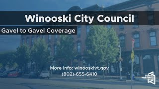 Winooski City Council  252024 [upl. by Airla626]