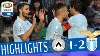 Udinese  Lazio 12  Highlights  Giornata 31  Serie A TIM 201718 [upl. by Ahseki]