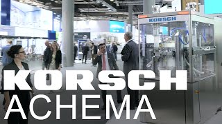 KORSCH at ACHEMA 2024 [upl. by Castra581]