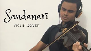 Sandanari සඳනාරී  Instrumental Violin Cover [upl. by Neelloj]