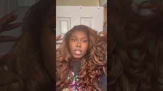 Latisha Unboxing amp Styling  Flamboyage Chocolate  Sensationnel What Lace Synthetic Wig [upl. by Yeniar]