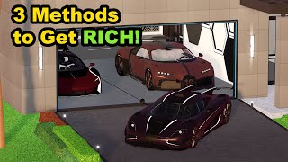 3 methods to get rich in dealership tycoon dealershiptycoon [upl. by Suivat]