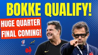 Springboks to Face France RWC2023 QF Preview [upl. by Lea566]