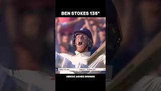 Ben Stokes heroic Ashes 135 The saviour of 2019 Ashes shorts shortsfeed cricket benstokes [upl. by Hazlett920]