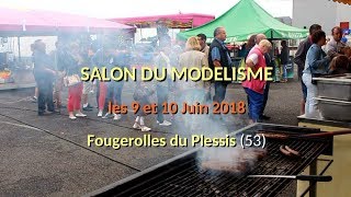 FougerollesduPlessis Mayenne Salon du Modelisme 2018 [upl. by Ahsitak]