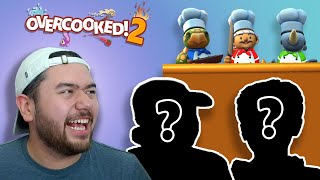 The Most Dysfunctional Kitchen Ever  Minecraft Ethan plays Overcooked with Aubrey and Aaron [upl. by Heidie]