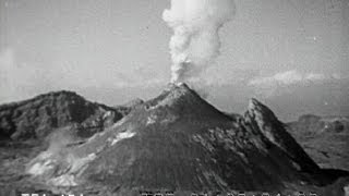 Eruption Of Mt Vesuvius 1944 [upl. by Elleval]