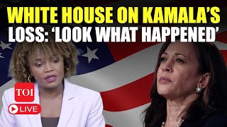 LIVE White House Blames Kamala Harris’ Election Loss On… Biden Team Prepares For Power Transition [upl. by Ferri]