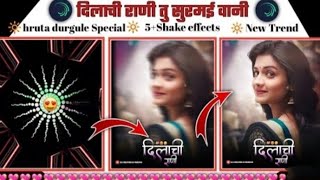 dilachi rani tu surmai vani alight motion editing  hruta durgule video editing  instagram trending [upl. by Annairdua]