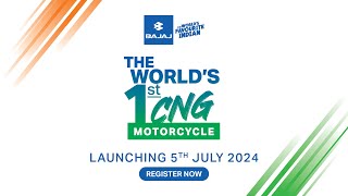 The World’s First CNG Motorcycle  July 5 2024 [upl. by Rosenkrantz423]