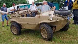 Selfkant Oldtimertreffen 2017 Panhard VW Schwimmwagen Goliath Klein LKW [upl. by Aika]