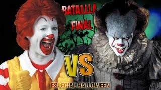 IT ESO VS RONALD MCDONALD ¡BATALLA FINAL l ESPECIAL HALLOWEEN [upl. by Tireb670]