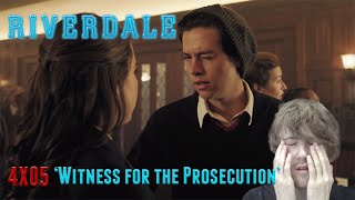 Riverdale Season 4 Episode 5  Witness for the Prosecution Reaction [upl. by Marquita]