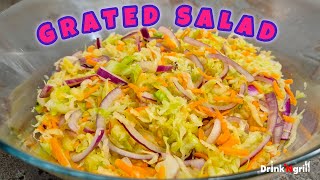 Lets prepare a Grated Salad  Full vitamins and flavors in one salad salad saladlove saladideas [upl. by Aidekal]