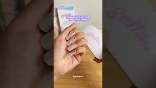 Gellaes The Ultimate Durable Gel Covering for Perfect Nails NailArt BeautyHacks [upl. by Auqinal]