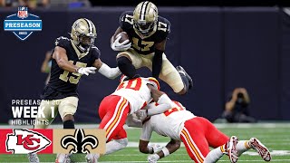 Kansas City Chiefs vs New Orleans Saints  2023 Preseason Week 1 Game Highlights [upl. by Nnod]