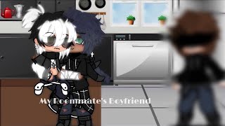 My roommate’s boyfriend BL Gacha Mini Movie [upl. by Elacsap]