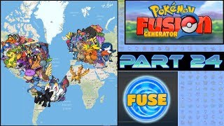 Pokemon Fusion Generator  24  World Map Fusions [upl. by Allehs]