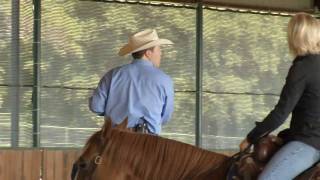 Texas Horse Report Reining Training Session [upl. by Server]