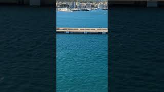 Departing Palma Mallorca cruise port [upl. by Osmund]