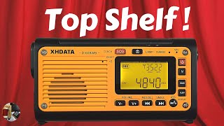 XHDATA D608WB AM FM WX BT MP3 Shortwave Emergency Radio Review [upl. by Vorfeld988]