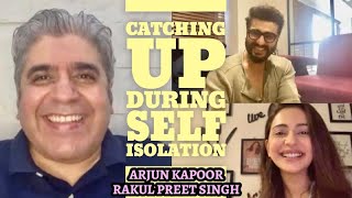 Arjun Kapoor amp Rakul Preet Singh interview with Rajeev Masand  Bollywood in Lockdown [upl. by Arundel]