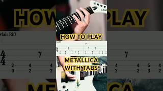 Metallica Leper Messiah Guitar lesson with TABS metallica guitarcover guitartutorial [upl. by Aicital]